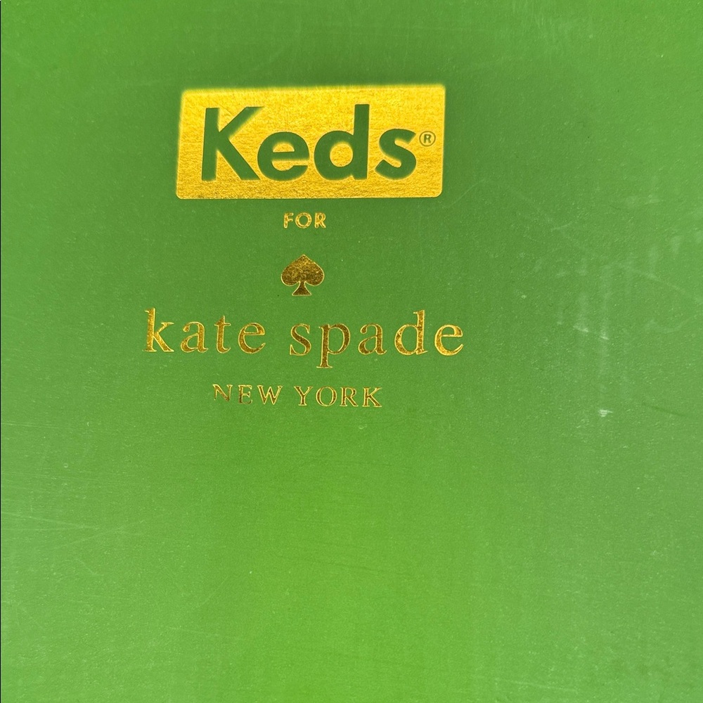 Kate Spade Keds Women's Sparkling Sneakers - Silver and Cream Wedding Ready ! - Picture 3 of 3